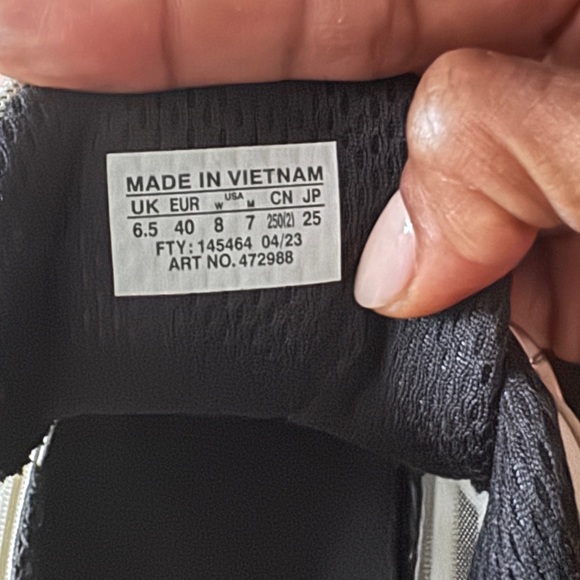 SALOMON ACS PRO SNEAKERS VANILLA ICE/LUNAR ROCK/TOMATO CREAM - Picture 8 of 8